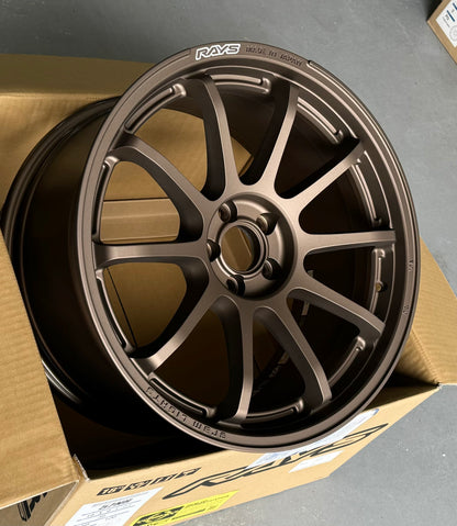 RAYS 57NR DARK BRONZE 18x9.5 +22 5-114.3