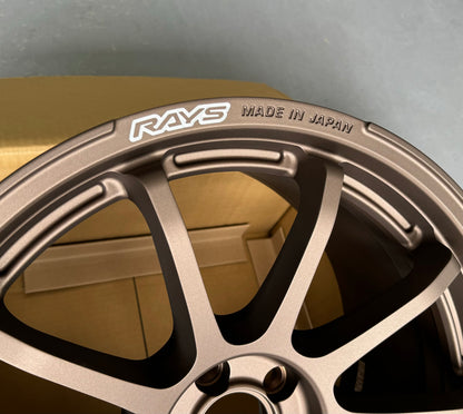 RAYS 57NR DARK BRONZE 18x9.5 +38 5-100