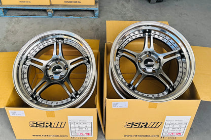 SSR SPX TITAN SILVER 18x9.5 +18 NR | 18x10.5 +18 SL 5-114.3 STAGGERED