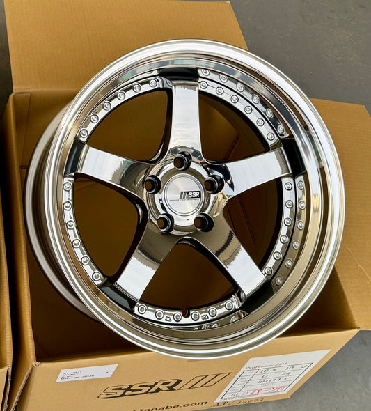 SSR SP4 SBC 18x9 +16 MD | 18x10 +24 SL 5-114.3 STAGGERED