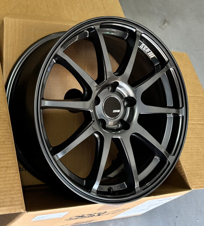 SSR GTV02 GRAPHITE GUNMETAL 18x8 +45 5-112