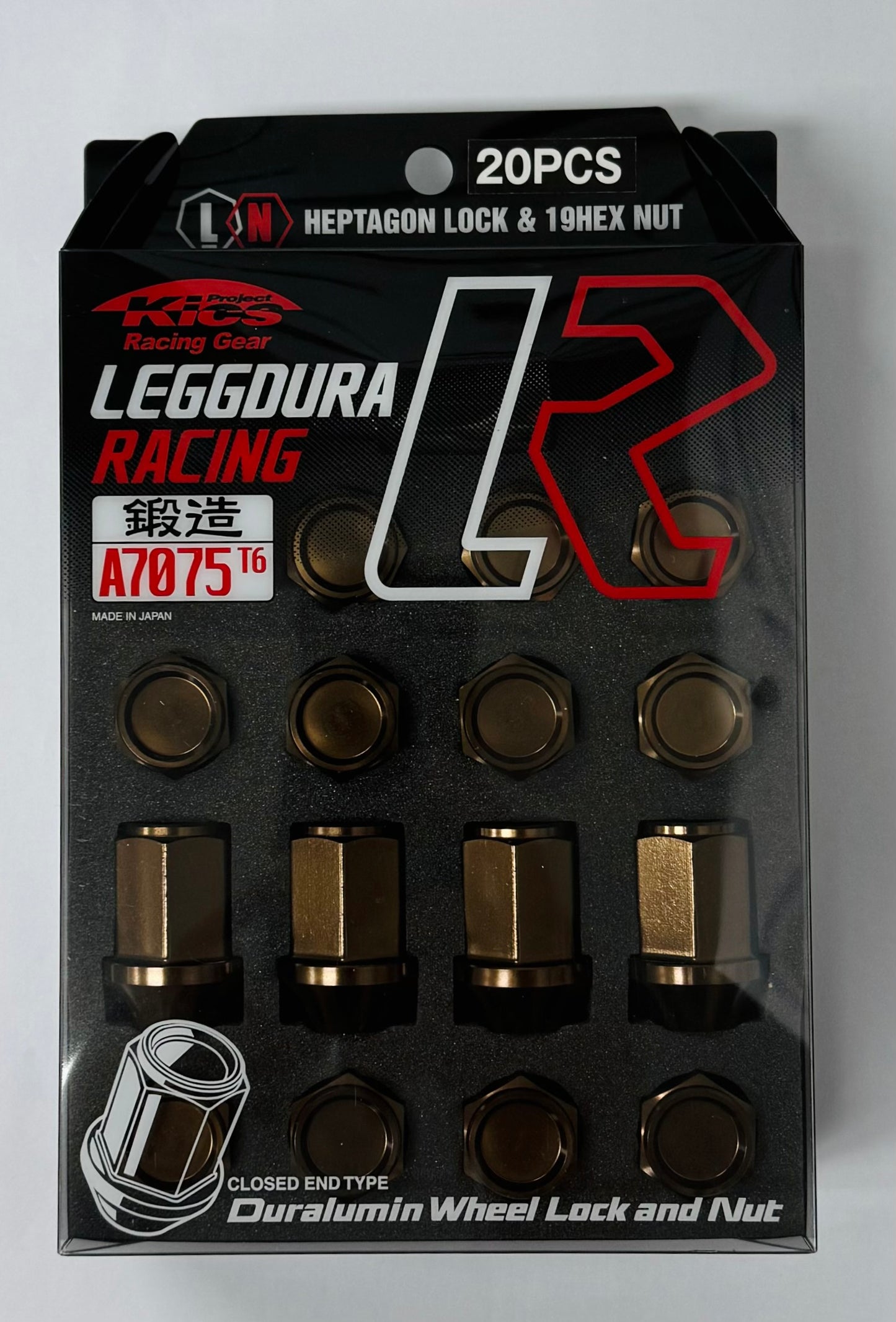 PROJECT KICS LEGGDURA RACING WHEEL NUTS