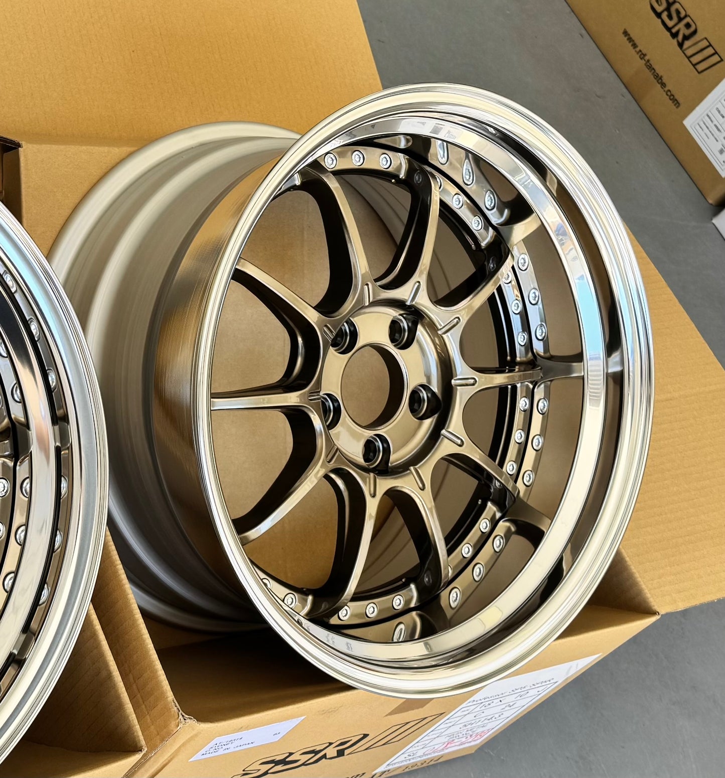 SSR SP5 HI METAL BRONZE 18x9 +19 | 18x10 +24 5-114.3