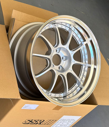 SSR SP5 HI BRIGHT SILVER 19x10.5 +12 HP 5-114.3