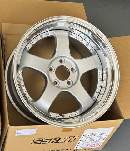SSR SP1 SILVER 18x9 +31 HP | 18x10 +37 SL 5-114.3 STAGGERED