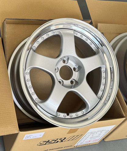 SSR SP1 SILVER 18x9 +31 HP | 18x10 +37 SL 5-114.3 STAGGERED