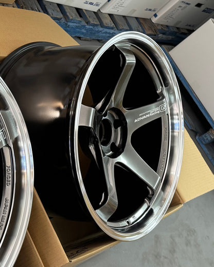 ADVAN RACING GT BEYOND 20x10 +30 | 20x12 +20 5-114.3 - MACHINING & HYPER PLATINUM BLACK (R35 GTR)