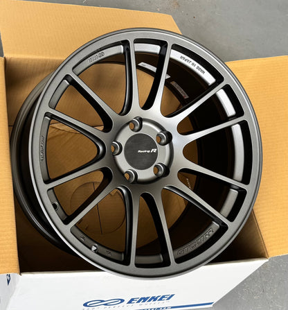 ENKEI GTC01RR MATTE DARK GUNMETAL 18x9.5+35 | 18x10.5 +35 5-114.3 STAGGERED