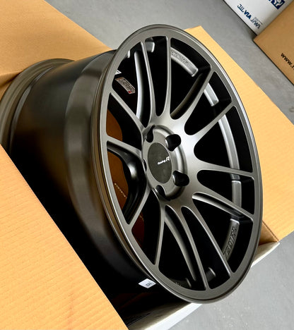 ENKEI GTC01RR MATTE DARK GUNMETAL 18x9.5+35 | 18x10.5 +35 5-114.3 STAGGERED