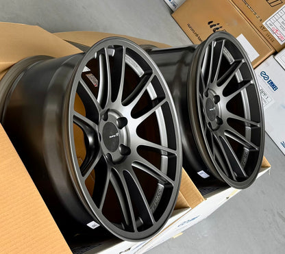 ENKEI GTC01RR MATTE DARK GUNMETAL 18x9.5+35 | 18x10.5 +35 5-114.3 STAGGERED