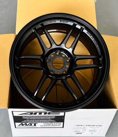 AME TM-02 MATTEBLACK 18x9.5 +22 5-114.3 LIMITED EDITION