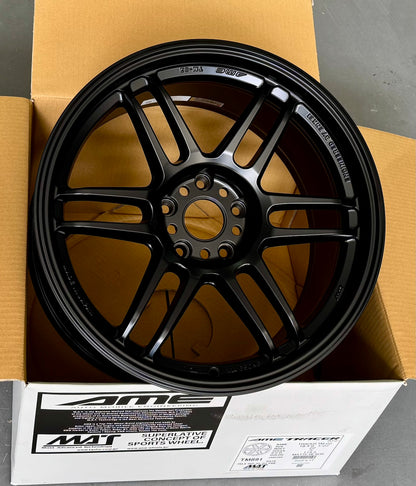 AME TM-02 MATTEBLACK 18x9.5 +22 5-114.3 LIMITED EDITION