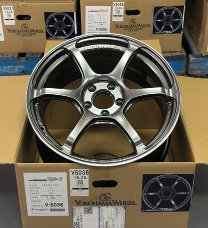 ADVAN RACING RG-4 RACING HYPER BLACK 18x8.5 +45 5-112