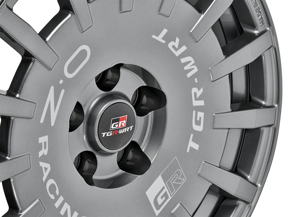 OZ RACING RALLY RACING TGR WRT 18x8 +45 5-114.3 DARK GRAPHITE