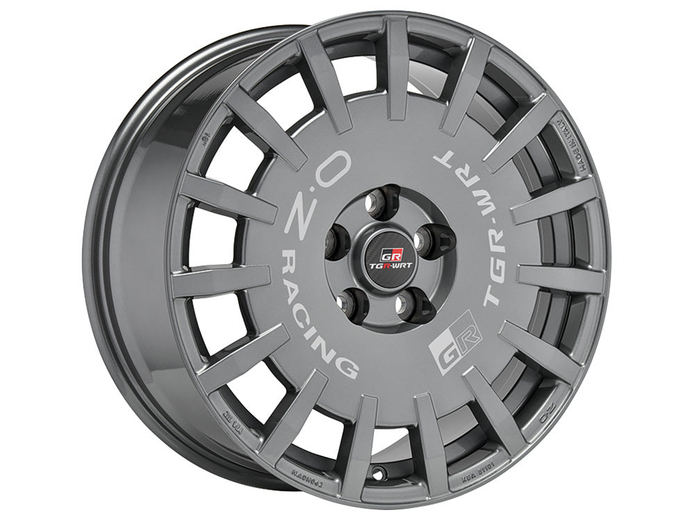 OZ RACING RALLY RACING TGR WRT 18x8 +45 5-114.3 DARK GRAPHITE