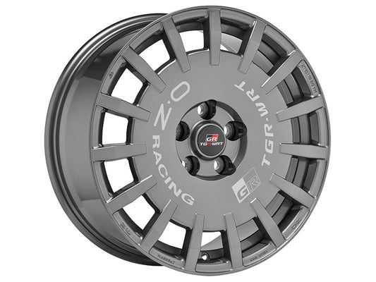 OZ RACING RALLY RACING TGR WRT 18x8 +35 5-114.3 DARK GRAPHITE