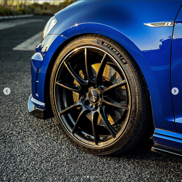 WEDS SA-25R 19x8.5 +45 5-112 METAL BLACK/F