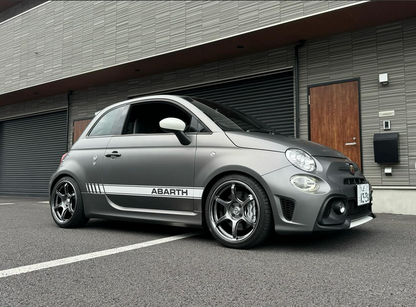 ADVAN RACING RG-4 RACING HYPER BLACK 17x7.5 +31 4-98 ABARTH 595 / 695