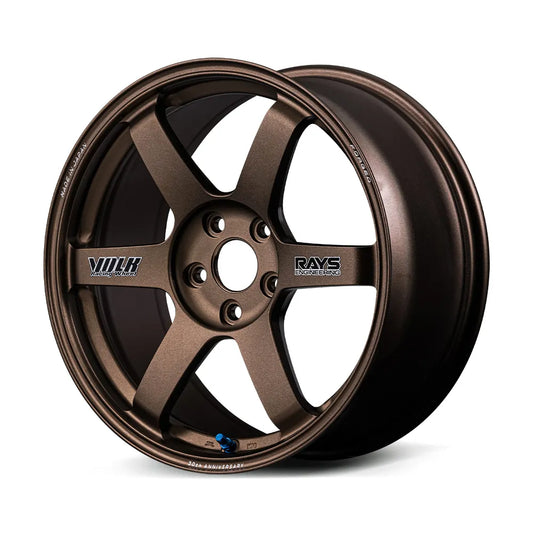 RAYS TE37 SAGA S-PLUS 30TH ANNIVERSARY STICKER VER - BRONZE 18x9.5 +38 5-114.3
