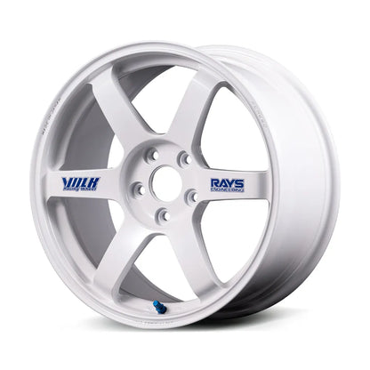 RAYS TE37 SAGA S-PLUS 30TH ANNIVERSARY STICKER VER - WHITE 18x9.5 +38 5-114.3