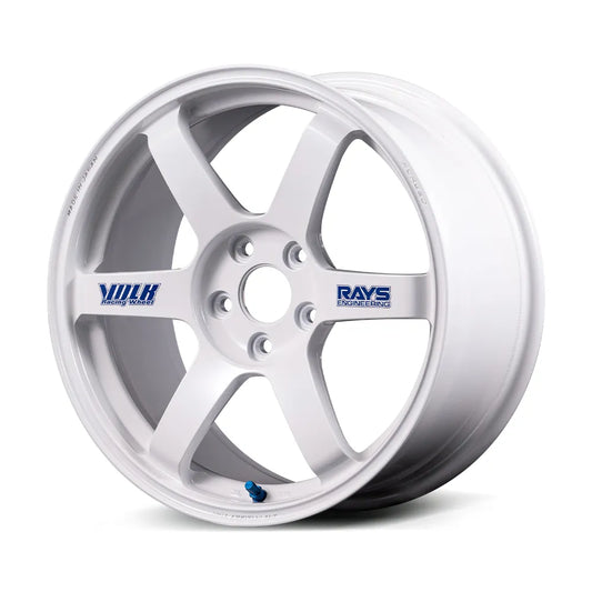 RAYS TE37 SAGA S-PLUS 30TH ANNIVERSARY STICKER VER - WHITE 18x9.5 +38 5-114.3