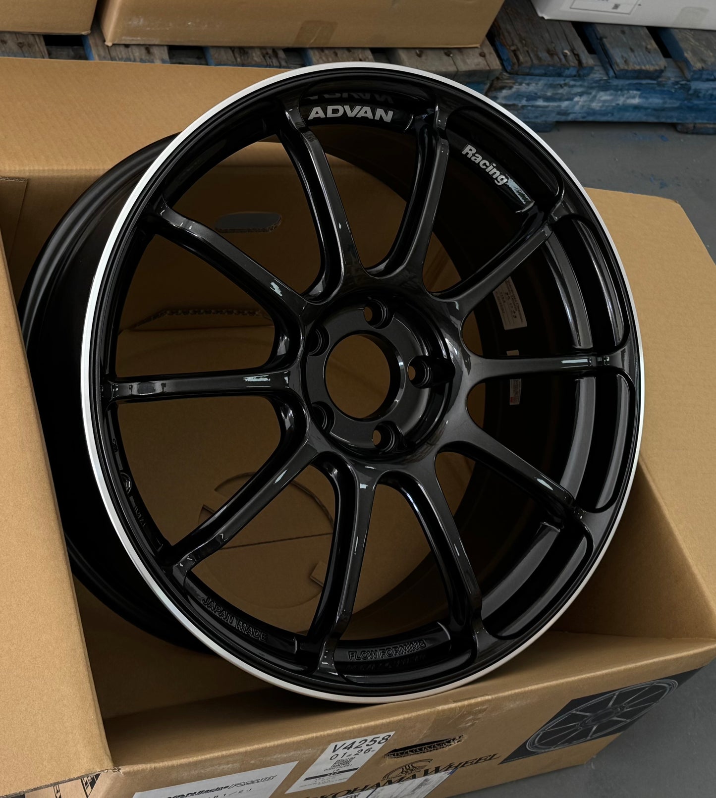 ADVAN RACING RSIII BLACK GUN METTALIC 19x8.5 +45 5-112