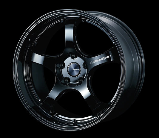 WEDSSPORT RN-05M 18x9.5 +38 5-114.3 GLOSS BLACK