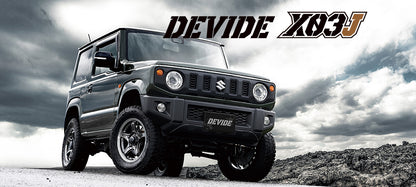 SSR DEVIDE X03J 16x6 +0 5-139.7 SUZUKI JIMNY SET OF 5
