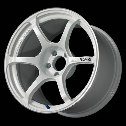 ADVAN RACING RG-4 RACING WHITE METALLIC 18x9.5 +45 5-114.3