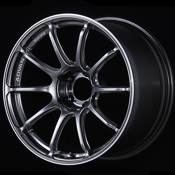 ADVAN RACING RSIII RACING HYPER BLACK 19x8.5 +45 5-112